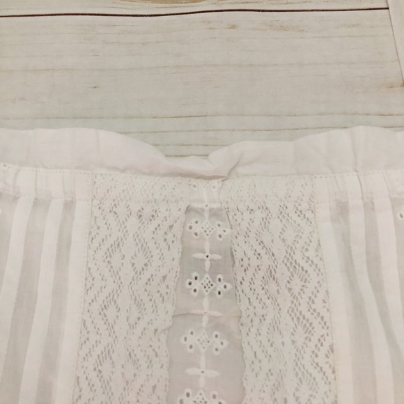 CURRENT/ELLIOTT The Lace Tank in White - Picture 3 of 8